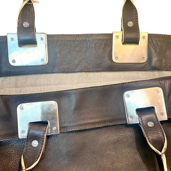Authentic Peter Kent big leather tote - Picture 4 of 4